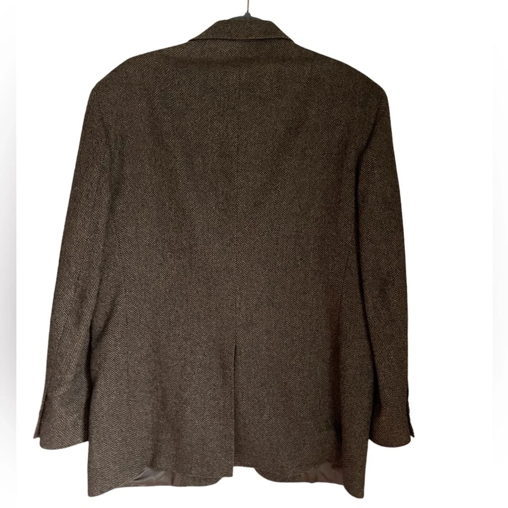 Vintage by Towncraft‎ Two Button Tweed Wool Blazer Sport Jacket Size: 42R